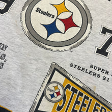 Load image into Gallery viewer, Vintage 1991 Pittsburgh Steelers 3/4 Sleeve Shirt L