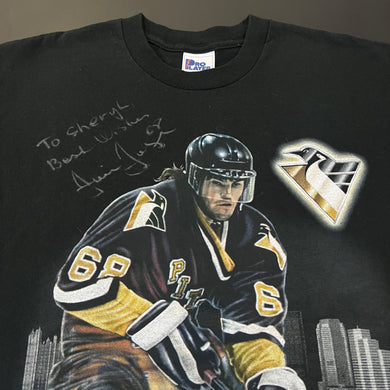 Vintage Jaromir Jagr Penguins Pro Player Shirt L