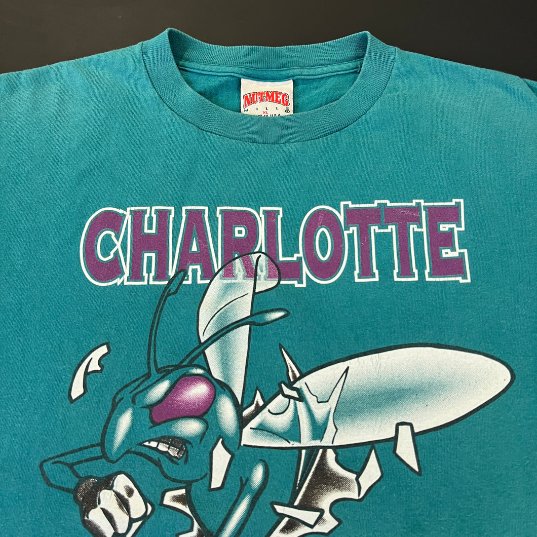 Vintage Charlotte Hornets Nutmeg Shirt S