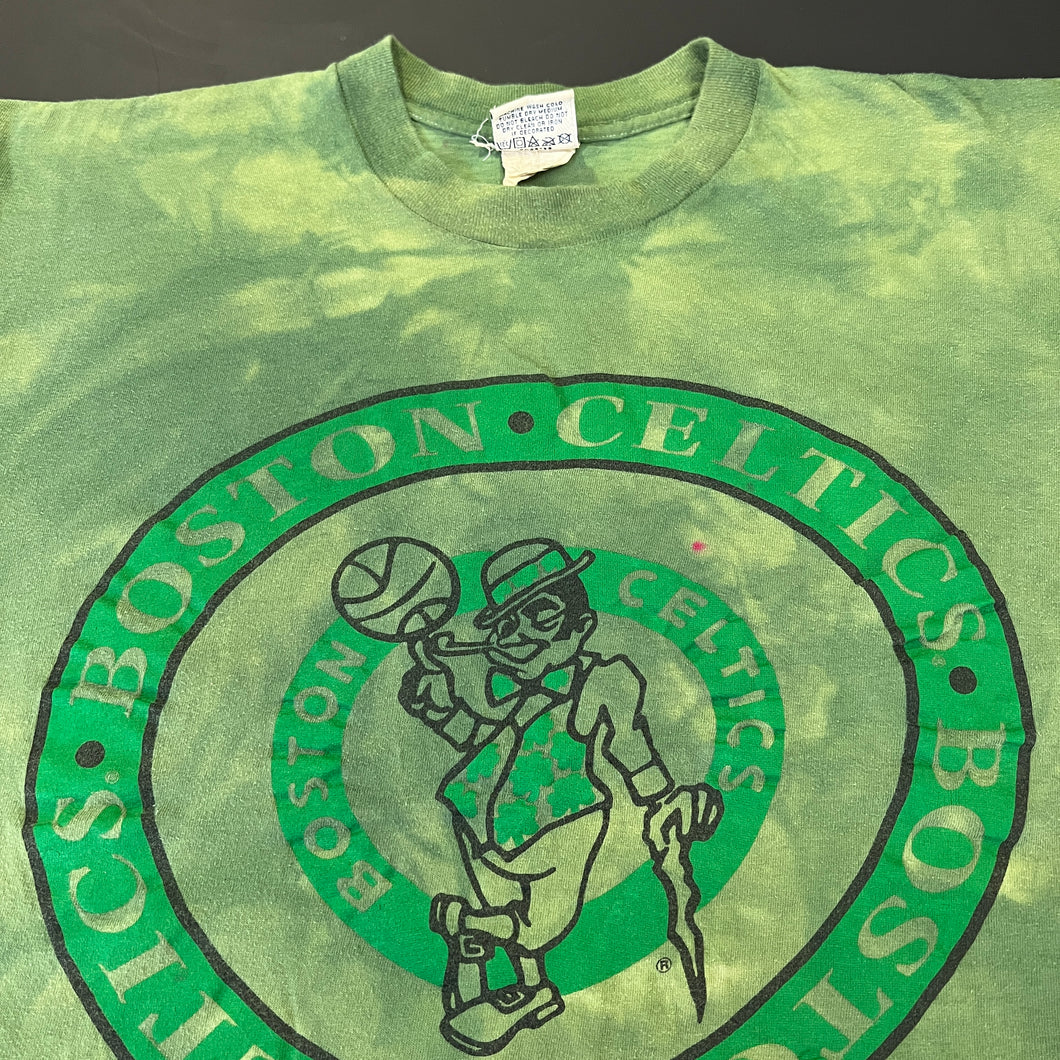 Vintage Boston Celtics Nutmeg Custom Shirt L/XL