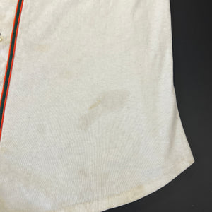 Vintage Miami Hurricanes Starter Script Baseball Jersey XL