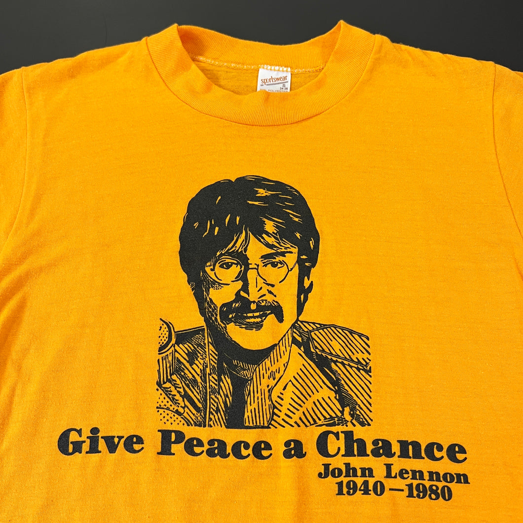 Vintage John Lennon Give Peace A Chance Shirt XS