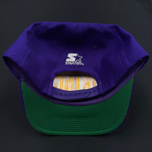 Vintage Minnesota Vikings Wool Starter Arch Snapback Hat