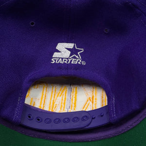 Vintage Minnesota Vikings Wool Starter Arch Snapback Hat