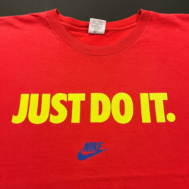 Vintage Nike Just Do It Red Shirt L