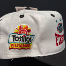 Load image into Gallery viewer, Vintage 1996 Fiesta Bowl Florida Nebraska Snapback Hat NWT