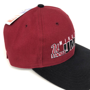 Vintage UMass Minutemen Strapback Hat NWT