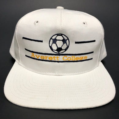 Vintage Averett College Soccer Split Bar Snapback Hat