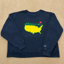 Load image into Gallery viewer, Mass Vintage Masters Navy Sweatshirt 3XL