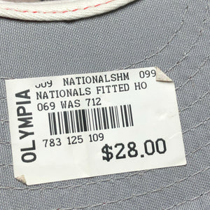 Vintage Washington Nationals New Era Fitted Hat 7 1/2