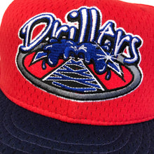 Load image into Gallery viewer, Vintage Tulsa Drillers New Era BP Fitted Hat 7 1/2