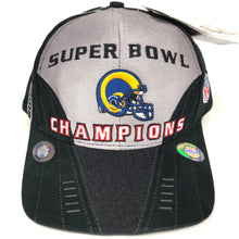 Load image into Gallery viewer, Vintage St Louis Rams Super Bowl 34 Strapback Hat NWT
