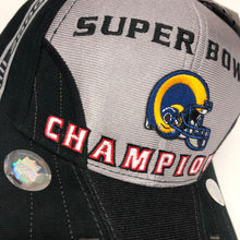 Load image into Gallery viewer, Vintage St Louis Rams Super Bowl 34 Strapback Hat NWT