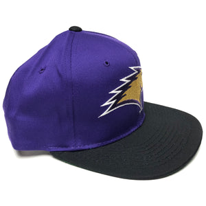 Vintage St Louis Stallions Purple Starter Snapback Hat NWT