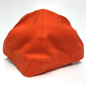 Vintage Atlanta Braves Orange New Era Fitted Hat 7 3/8