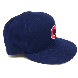 Vintage Chicago Cubs New Era Fitted Hat 7 5/8