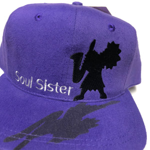 Vintage Lisa Simpson Soul Sister Sample Snapback Hat NWT