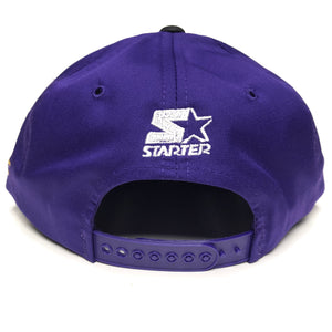 Vintage St Louis Stallions Purple Starter Snapback Hat NWT