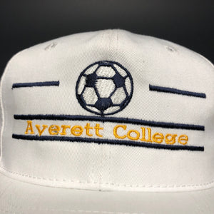 Vintage Averett College Soccer Split Bar Snapback Hat