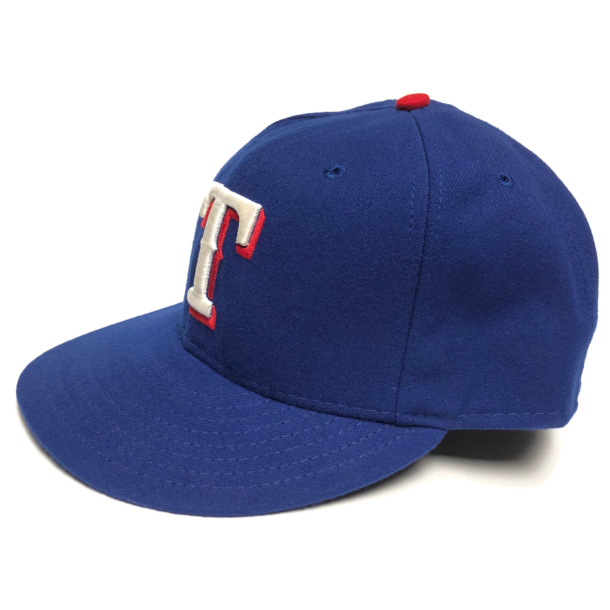 Vintage Texas Rangers Blue New Era Fitted Hat 7 5/8 – Mass Vintage