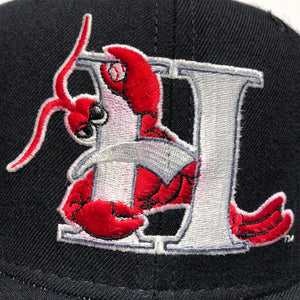 Vintage Hickory Crawdads New Era Fitted Hat 7 1/4